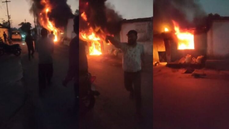 शॉर्ट सर्किट बना आफत: कोरबा में घर और वाहन आग की चपेट में, समय रहते टला बड़ा हादसा