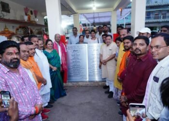 विकास को मिली तेज रफ्तार: सांसद बृजमोहन अग्रवाल ने 419 लाख से अधिक के कार्यों का भूमिपूजन एवं लोकार्पण