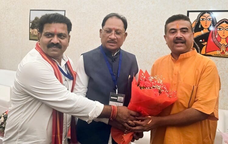 पश्चिम बंगाल में विकास के नए युग की शुरुआत: मुख्यमंत्री साय ने सुवेंदु अधिकारी को दी बधाई एवं शुभकामनाएं
