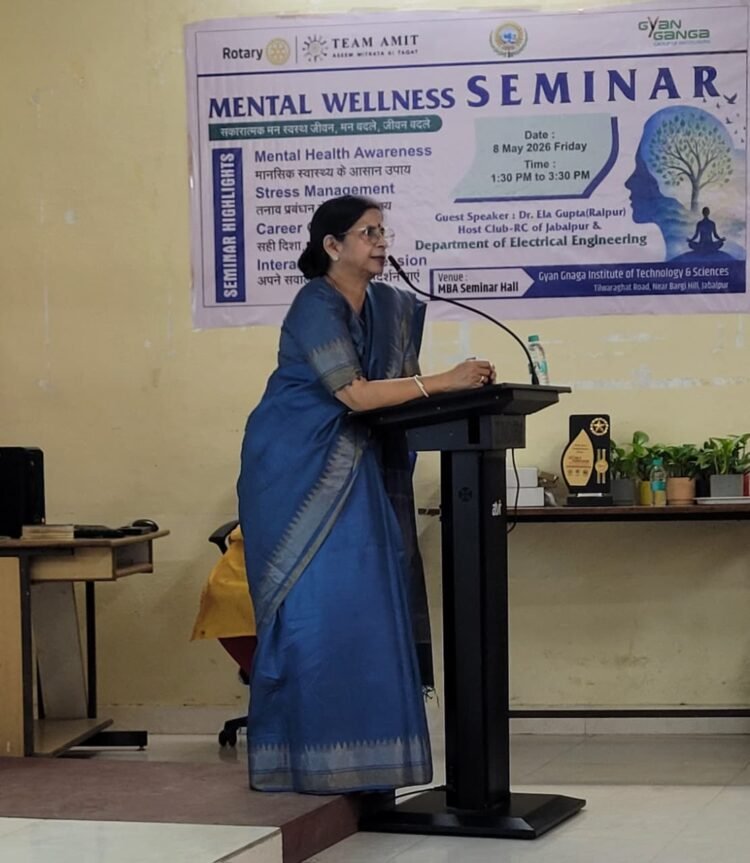 उज्ज्वल भविष्य के लिए मानसिक रूप से मजबूत बनें विद्यार्थी : डॉ. ईला गुप्ता