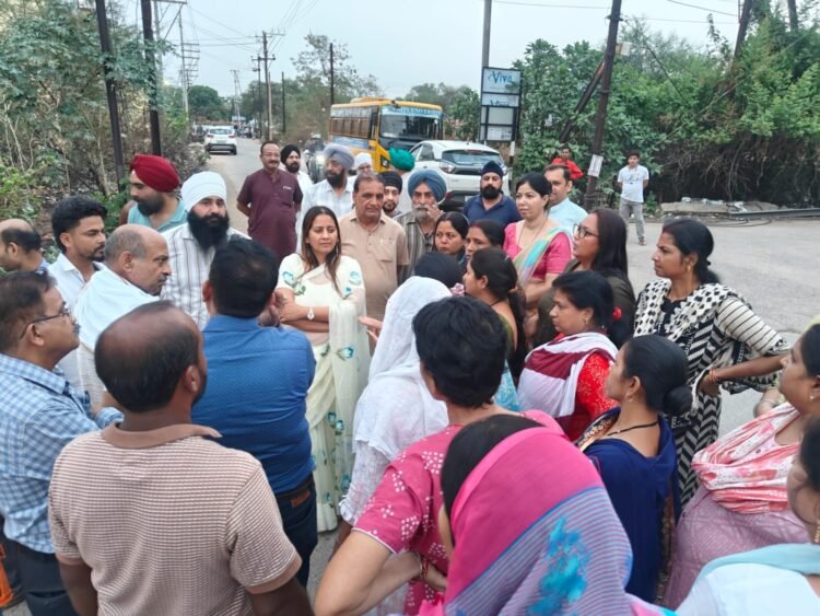 उदया सोसायटी में जलभराव समस्या पर निगम सख्त, निरीक्षण के बाद नई नालियों के प्रस्ताव के निर्देश