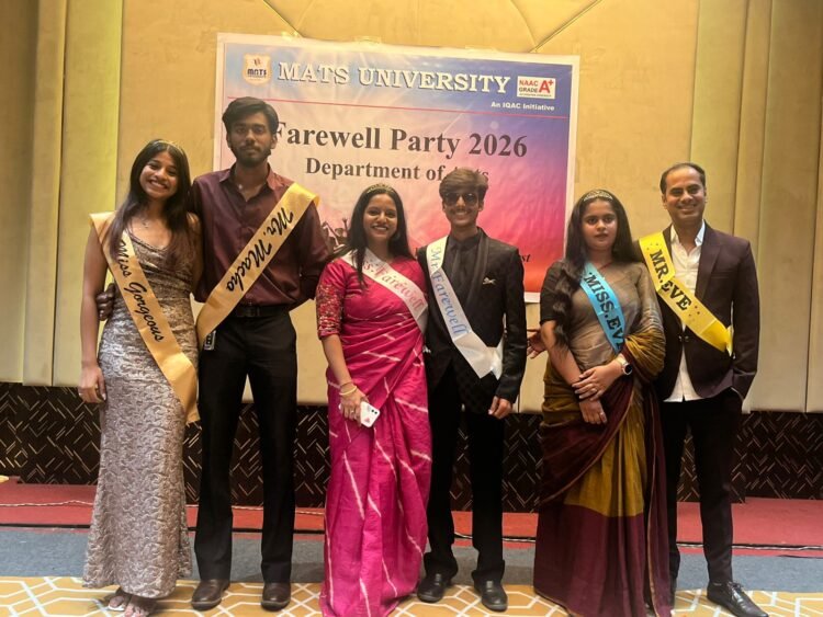 हिन्दी विभाग द्वारा विदाई समारोह 2026 का आयोजन