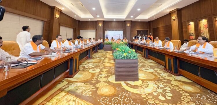 भाजपा पदाधिकारियों की बैठक में मंथन, 13 मई को प्रदेश कार्यसमिति बैठक अहम
