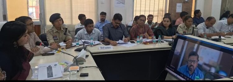 सारंगढ़-बिलाईगढ़ में विकास कार्यों की समीक्षा, प्रभारी सचिव हिमशिखर गुप्ता ने वीसी के जरिए परखी जमीनी हकीकत