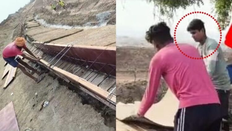 महानदी तटबंध निर्माण में नाबालिग मजदूर की मौत, ठेकेदार पर उठे सवाल