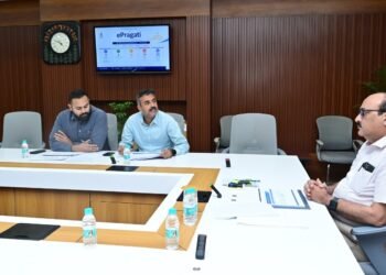 मुख्य सचिव ने ई-प्रगति पोर्टल पर जियोटैग फोटो के साथ रिपोर्ट अपलोड करने के दिए निर्देश