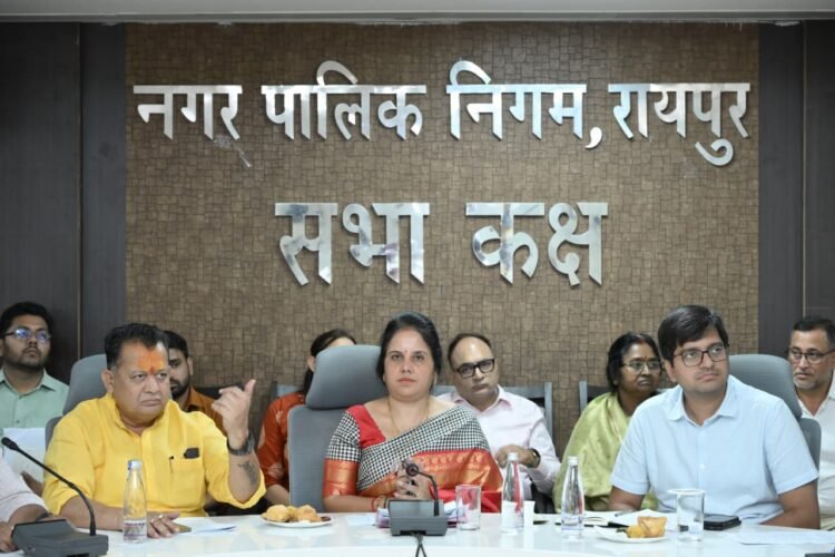 रायपुर निगम एमआईसी बैठक में 27 एजेंडों पर मुहर, विकास कार्यों को मिली मंजूरी
