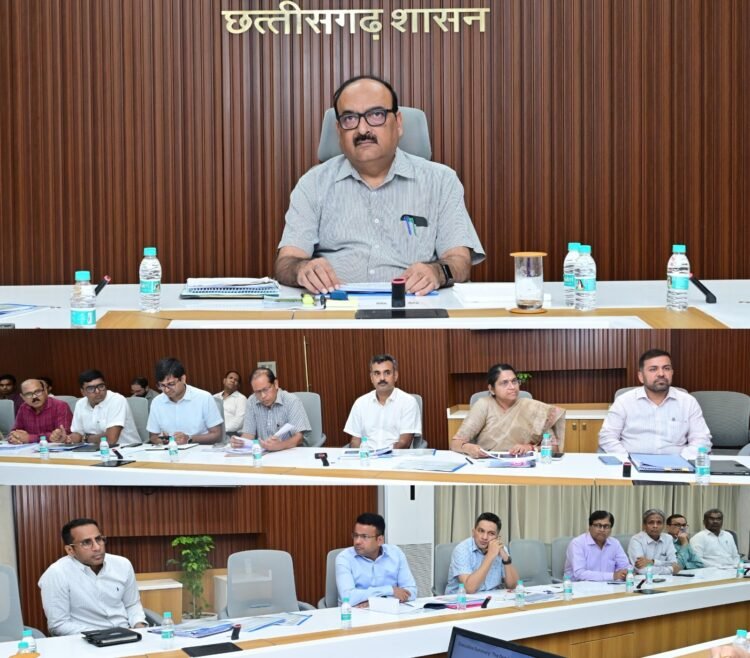 छत्तीसगढ़ में बुनियादी ढांचे का होगा कायाकल्प- मुख्य सचिव की अध्यक्षता में करोड़ों की नवीन परियोजनाओं को दी हरी झंडी