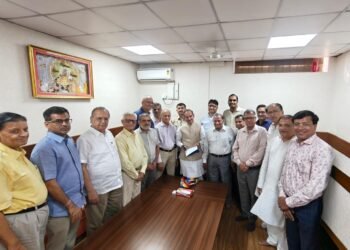 राजस्थान से राज्य सभा में प्रतिनिधित्व देने के लिए जैन समाज ने की भाजपा प्रदेश अध्यक्ष से मुलाकात