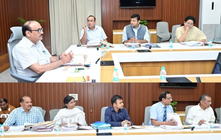 छत्तीसगढ़ रेल कॉर्पोरेशन की समीक्षा बैठक, कटघोरा-डोंगरगढ़ रेल लाइन परियोजना की प्रगति पर चर्चा