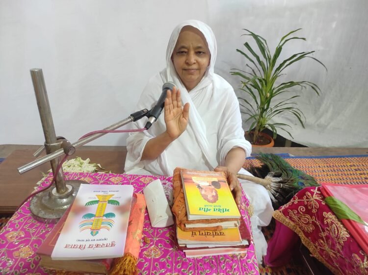 राणाजी की नसियां में हुई धर्म सभा, आत्मा अनंत ज्ञान और अनंत सुख का भंडार है- जिनदेवी माताजी