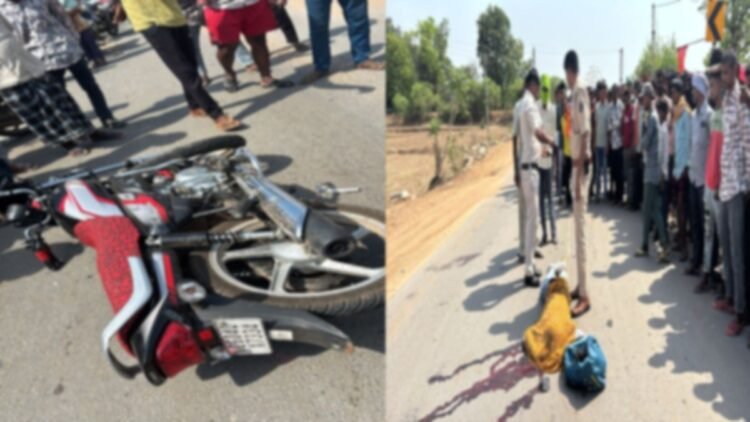 आरंग में दर्दनाक हादसा: हेडफोन लगाए बाइक सवार युवक की ट्रैक्टर से मौत