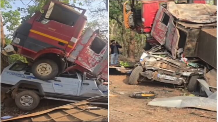 आग बुझाने जा रही फायर ब्रिगेड हादसे का शिकार, चालक की मौत