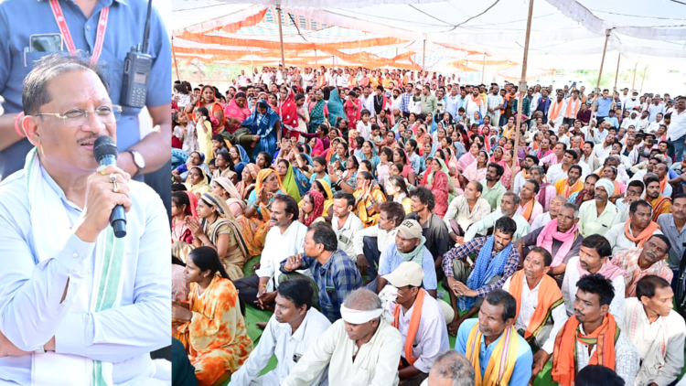 मुख्यमंत्री साय ने बरगद के पेड़ के नीचे लगाई चौपाल, सुनी ग्रामीणों की समस्याएं, कमरौद में ग्रामीणों से आत्मीय संवाद, योजनाओं की जमीनी स्थिति का लिया फीडबैक