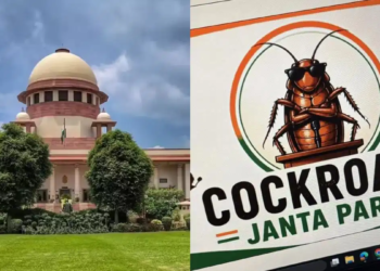 कॉकरोच जनता पार्टी के खिलाफ याचिका