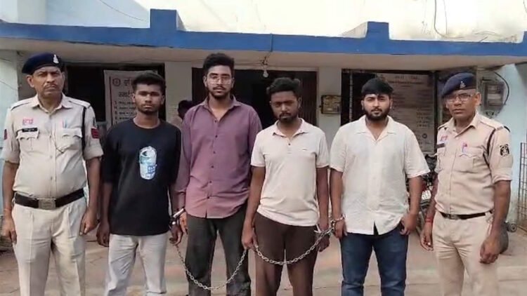 फर्जी सिम रैकेट का खुलासा, दुर्ग पुलिस ने 4 को दबोचा