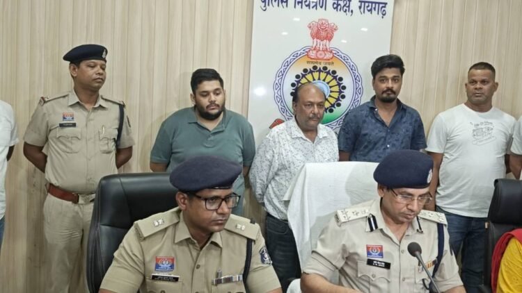 रायगढ़ में बड़ा सट्टा कांड: 1.02 करोड़ कैश जब्त, हवाला नेटवर्क का खुलासा