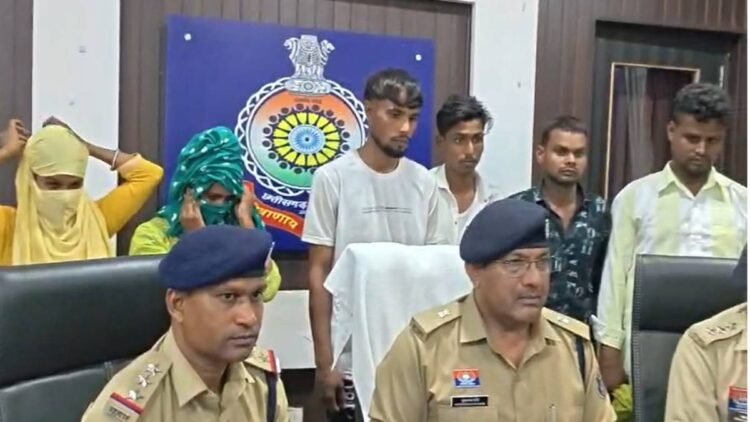 जामुल थाना क्षेत्र में बड़ी कार्रवाई, चोरी के दो मामलों में 7 आरोपी गिरफ्तार