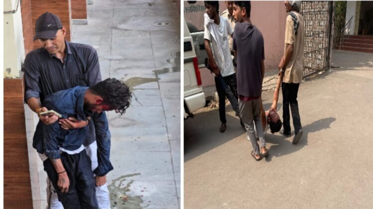 रायपुर कोर्ट बना रणक्षेत्र, भाई ने भाई पर किया जानलेवा वार