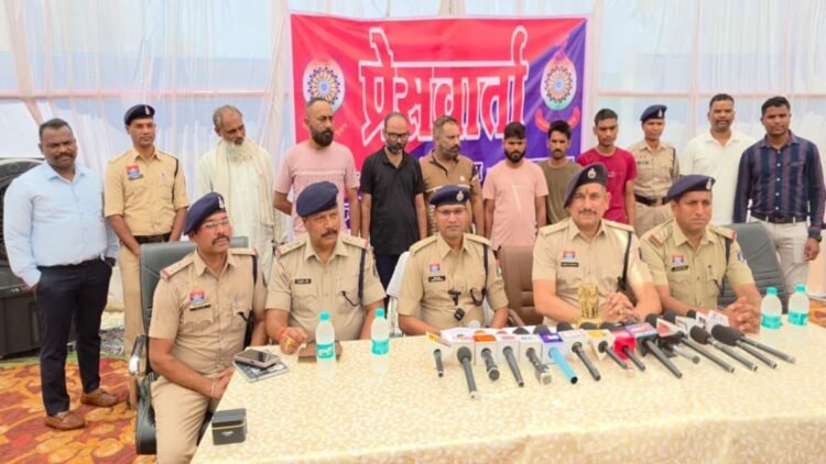 कोंडागांव पुलिस की बड़ी कार्रवाई, अंतर्राज्यीय साइबर ठगी गिरोह का भंडाफोड़