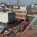 भिलाई के आकाश गंगा मार्केट में इलेक्ट्रॉनिक शोरूम में भीषण आग, लाखों का नुकसान