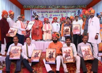 वीर महाराणा प्रताप जयंती समारोह में शामिल हुए उप मुख्यमंत्री,कहा-महाराणा प्रताप का जीवन साहस, स्वाभिमान और राष्ट्रभक्ति की अमर मिसाल