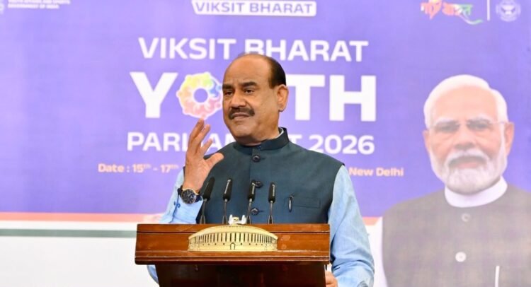 लोकसभा अध्यक्ष ओम बिरला ने भारत यूथ पार्लियामेंट 2026 का किया उद्घाटन