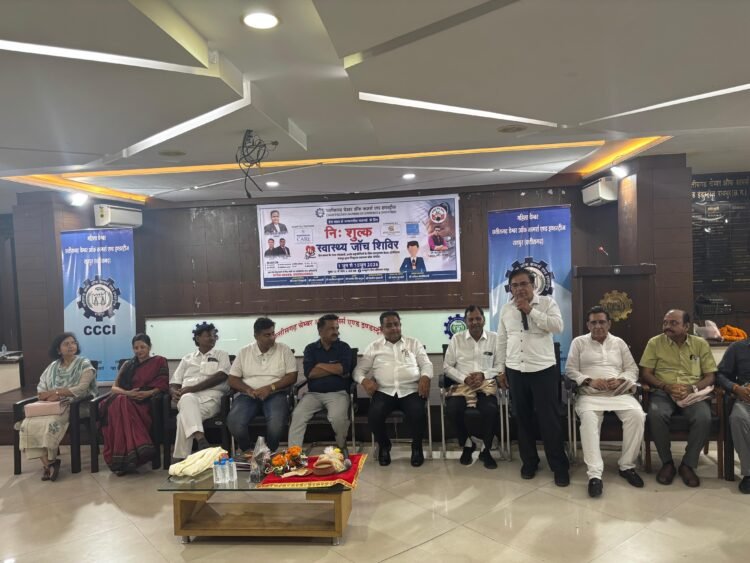 रायपुर इलेक्ट्रिक मर्चेंट एसोसिएशन के नवनिर्वाचित पदाधिकारियों ने चेम्बर प्रदेश अध्यक्ष सतीश थौरानी के कनाडा दौरे से वापस लौटने पर स्वागत किया