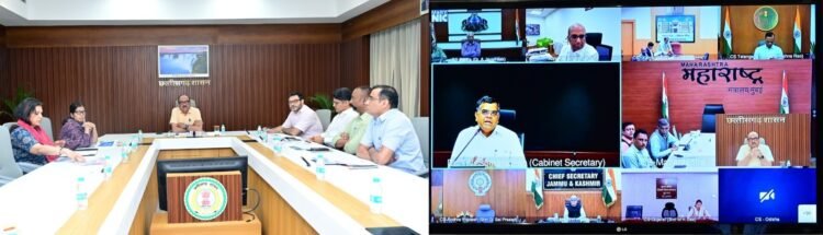 मुख्य सचिव का वीडियो कांफ्रेंस में शामिल, केबिनेट सचिव ने राष्ट्रीय महत्व के कार्यक्रमों एवं योजनाओं के एक्शन प्लान को लेकर किया विमर्श