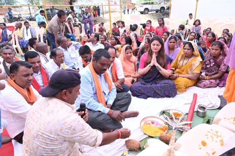 विधायक भावना बोहरा ने ₹2.69 करोड़ की लागत से वनांचल ग्राम महीडबरा से बांटी पथरा तक सड़क निर्माण कार्य का किया भूमिपूजन