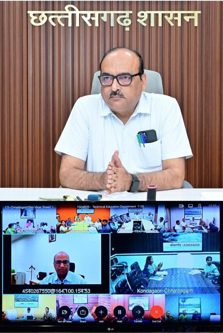 मुख्य सचिव की अध्यक्षता में बैठक सम्पन्न, नीट यूजी 2026 परीक्षा के सुचारु संचालन के लिए कलेक्टरों को दिये दिशा-निर्देश