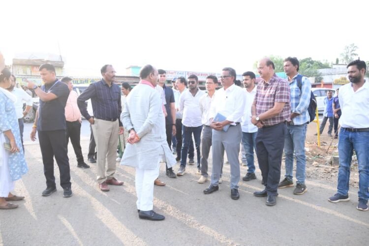 उप मुख्यमंत्री अरुण साव ने 308 करोड़ की लागत से बन रहे केशकाल घाट बायपास रुट का किया निरीक्षण,कार्यों में तेजी लाने के दिए निर्देश
