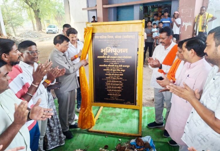 उद्योग मंत्री ने किया 40 लाख रूपए के सड़क डामरीकरण कार्य का शुभारंभ, ढाई वर्ष के दौरान निगम क्षेत्र में 1000 करोड़ रूपये के विकास कार्य स्वीकृत