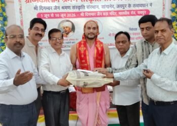 पुरस्कार वितरण और विद्वत सम्मान के साथ मालवीय रोड जैन मंदिर के 10 दिवसीय संस्कार शिविर का भव्य समापन