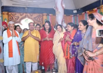प्रधानमंत्री नरेंद्र मोदी जी के 12 स्वर्णिम वर्षों पर जगन्नाथ मंदिर में विशेष पूजा, यज्ञ एवं 12 पंडितों का सम्मान