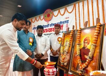 बंदूकधारी नक्सलवाद समाप्त हुआ, अब वैचारिक नक्सलवाद को समाप्त करने का दायित्व विद्यार्थियों का – विद्यार्थी परिषद कार्यकर्ता करेंगे राष्ट्र निर्माण का कार्य : निलेश सोलंकी