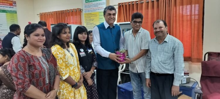 निःशुल्क नेत्र परीक्षण एवं चश्मा वितरण शिविर का सफल आयोजन