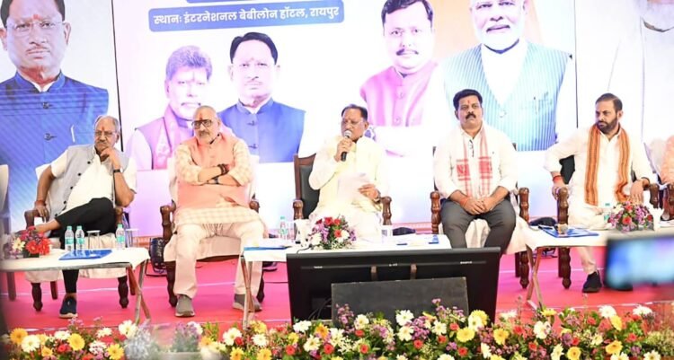 मोदी के नेतृत्व में एक समृद्ध और सशक्त भारत का निर्माण हो रहा : मुख्यमंत्री साय