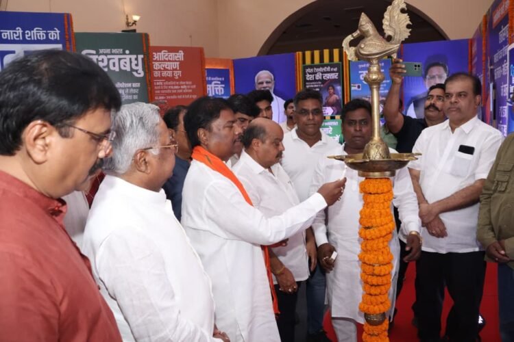 मोदी सरकार के 12 वर्ष : विश्वास, विकास और जनकल्याण की गौरवगाथा का साक्षी बनी प्रदर्शनी — केदार कश्यप