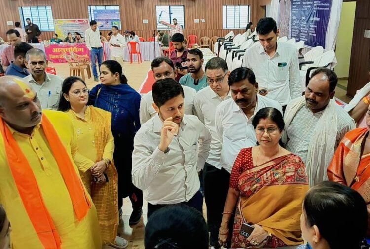 12 साल विश्वास के, विकास के, जनकल्याण के, अभियान के तहत तीन दिवसीय वृहद पंजीयन शिविर का शुभारंभ