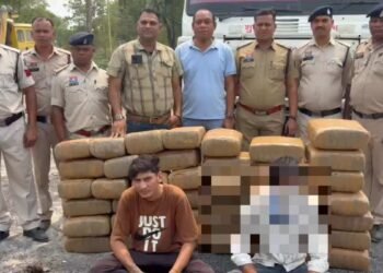 सक्ती पुलिस की बड़ी कार्रवाई: 209 किलो गांजा जब्त, 1.66 करोड़ की संपत्ति के साथ दो आरोपी गिरफ्तार