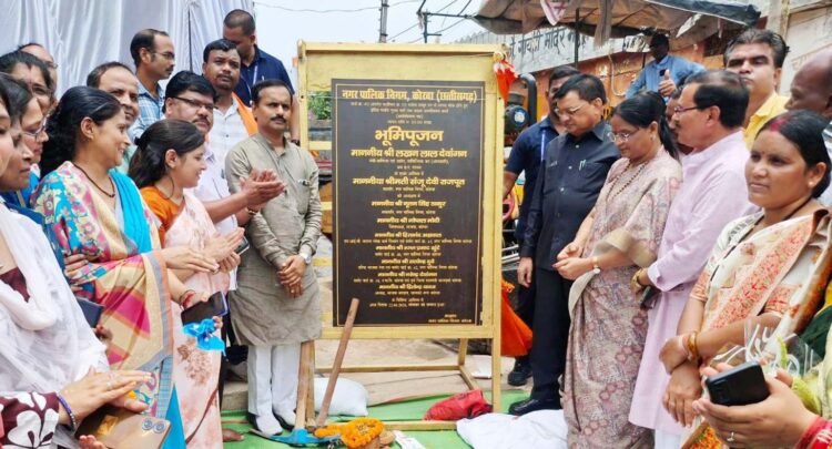 उद्योग मंत्री लखनलाल देवांगन ने सड़क डामरीकरण का कार्य प्रारंभ कराया, बालको के पाड़ीमार वार्ड में 25 लाख रूपए से सड़क डामरीकरण कार्य प्रारंभ