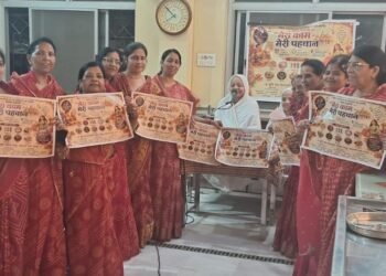 गायत्री नगर में “मेरा काम मेरी पहचान ” विशेष प्रदर्शनी का आयोजन