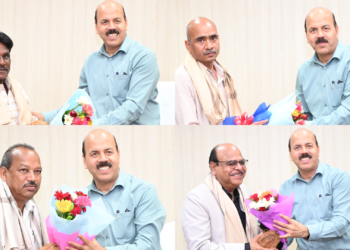 कृषि विश्वविद्यालय ने सेवानिवृत्त प्राध्यापक डॉ. एम.पी. ठाकुर सहित चार कर्मचारियों को दी गई भावभीनी विदाई
