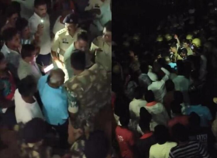 रायपुर के नकटी गांव में बवाल: मकान तोड़ने पहुंची प्रशासनिक टीम का ग्रामीणों ने किया विरोध