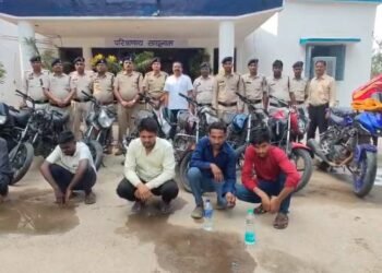 अंतरजिला वाहन चोर गिरोह का भंडाफोड़, मास्टरमाइंड समेत 5 आरोपी गिरफ्तार