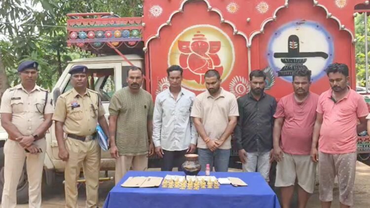कांकेर में अंधविश्वास के नाम पर 5 लाख की ठगी, महाराष्ट्र के 6 आरोपी गिरफ्तार