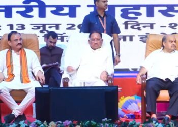 एनएचएम कर्मचारी संघ के प्रदेश स्तरीय महासम्मेलन में शामिल हुए मुख्यमंत्री,कहा-ढाई वर्षों में प्रदेश के स्वास्थ्य सेवाओं में हुए व्यापक विस्तार से स्वास्थ्य सेवाएं हुई सुदृढ़