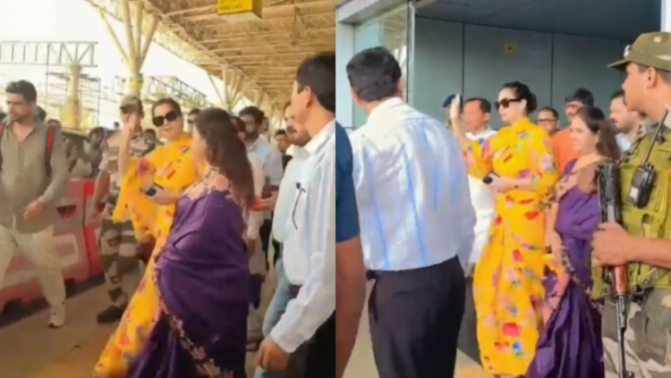 फिल्म ‘भारत भाग्य विधाता’ की स्क्रीनिंग के लिए रायपुर पहुंचीं सांसद कंगना रनौत