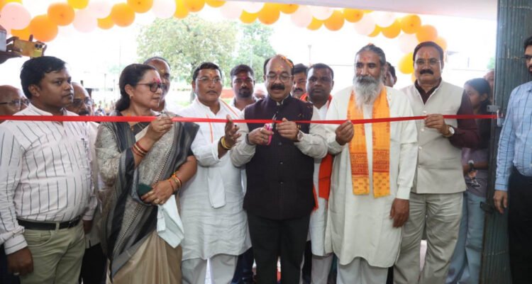 उप मुख्यमंत्री अरुण साव ने तहसील कार्यालय के नवनिर्मित भवन का किया लोकार्पण
